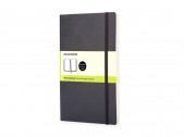 Записная книжка А6 (Pocket) Classic Soft (нелинованный), черный, размер A6