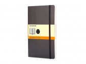 Записная книжка А6 (Pocket) Classic Soft (в линейку), черный, размер A6