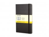 Записная книжка А6 (Pocket) Classic (в клетку), черный, размер A6