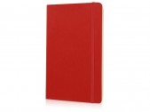 Записная книжка А5  (Large) Classic Soft (в линейку), красный, размер A5