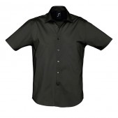 Рубашка мужская BROADWAY 140, черный, размер S