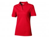 Рубашка поло 'Forehand' женская, темно-красный, размер XL