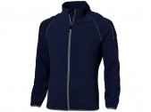 Куртка 'Drop Shot' из микрофлиса мужская, серый/темно-синий, размер L