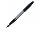 Ручка перьевая «Calais Matte Gray and Black Lacquer», перо F, серый